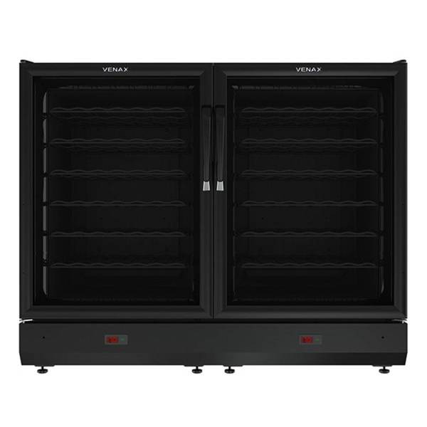 Adega Venax 96 Garrafas 350Litros Preto 127V 7853