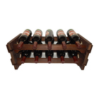 Adega Vinho Madeira 10 Garrafas Cor Imbuia C05 Cevey Adegas E