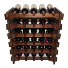 Adega Vinho Madeira 30 Garrafas Cor Imbuia C05 Cevey Adegas E