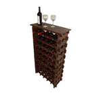 Adega Vinho Madeira 45 Garrafas Tipo Mesinha Cor Imbuia C05 C