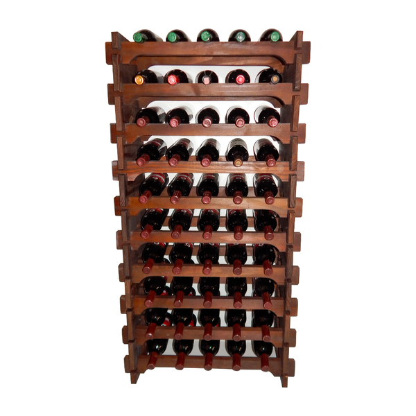 Adega Vinho Madeira 50 Garrafas Cor Imbuia C05 Cevey Adegas E