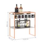 Adegabar Industrial Ferrero Branco Cobre