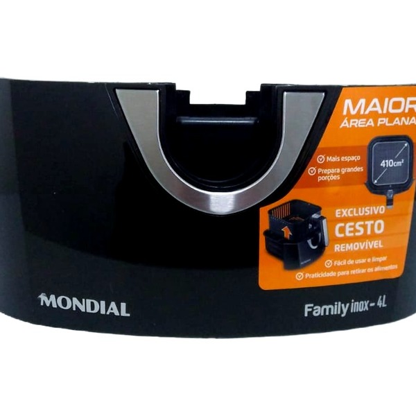 Adereço Acabamento Frontal P/ Air Fryer Mondial Afn-40-bi 4l