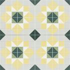 Adesivo  Piso Ladrilho Girassol Lavável Antiderrapante