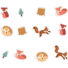 Adesivo Antiderrapante Piso de Banheiro Raposinha