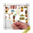 Adesivo Azulejo Circo - Cozinha Banheiro 16 Unidades