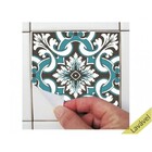 Adesivo Azulejo Hidráulico Misto - Cozinha Banheiro 16 Unidad