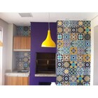 Adesivo Azulejo Hidráulico Misto - Cozinha Banheiro 16 Unidad