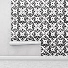 Adesivo Azulejo Lavável Preto Branco Azulejo 3d Para Cozinha