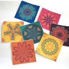 Adesivo Azulejo Mandala Psicodélica - Cozinha Banheiro 16 Uni