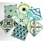 Adesivo Azulejo Mirtilo - Cozinha Banheiro 16 Unidades