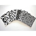 Adesivo Azulejo Preto E Branco - Cozinha Banheiro 16 Unidades