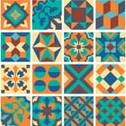 Adesivo Azulejo Valparaiso - Cozinha Banheiro 16 Unidades