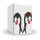 Adesivo Casal de Pinguim - 190