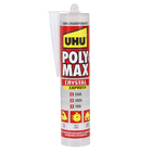 Adesivo Cola e Veda Poly Max Crystal 300g UHU