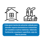 Adesivo Cola Epóxi Naval Nauticola A+b 410g