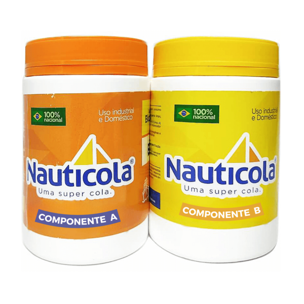 Adesivo Cola Epóxi Naval Nauticola A+b 410g