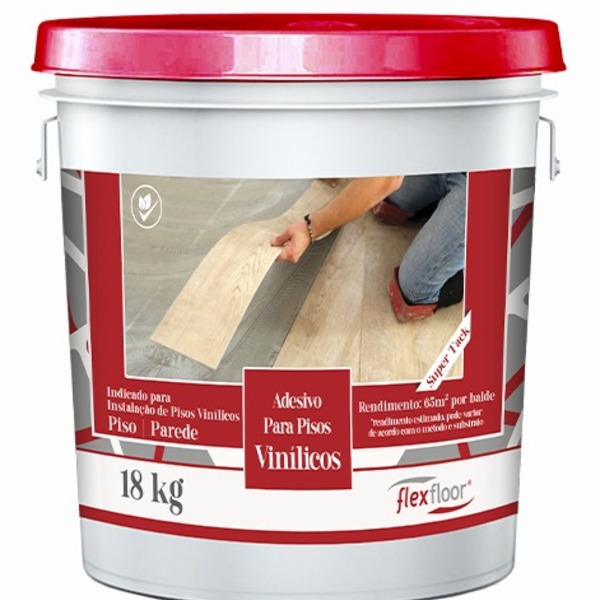 Adesivo Cola Para Piso Vinílico Flexfloor 18kg