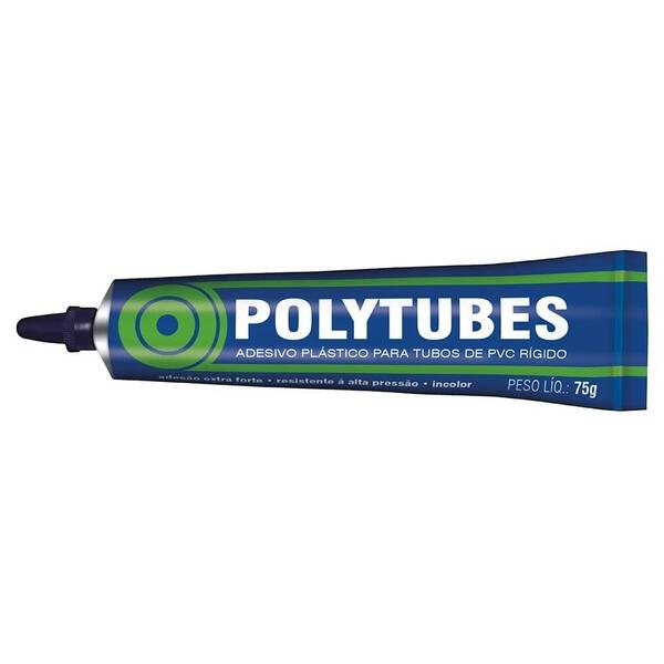 Adesivo Cola Pulvitec Pvc Polytubes 75g - Embalagem Com 30 Un
