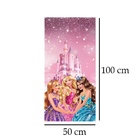 Adesivo De Armário Barbie Escola De Princesas Medidas:50 X 10