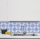 Adesivo de Azulejo 10x10 para Cozinha Azul Alva