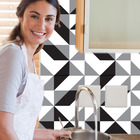 Adesivo de Azulejo 15x15 para Cozinha New York 36un