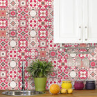 Adesivo de Azulejo 15x15 para Cozinha Vila Rosa 36un