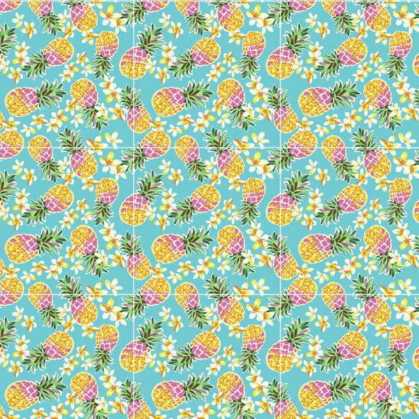 Adesivo de Azulejo Abacaxi 20x20 cm com 12un