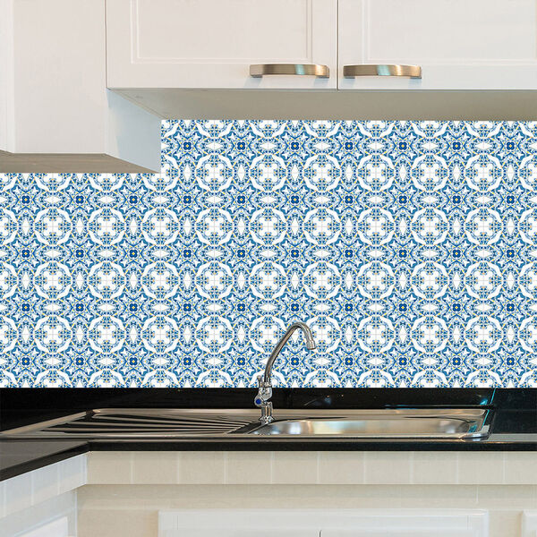 Adesivo De Azulejo - Azulejo Português - 20cm X 20cm - 24un -