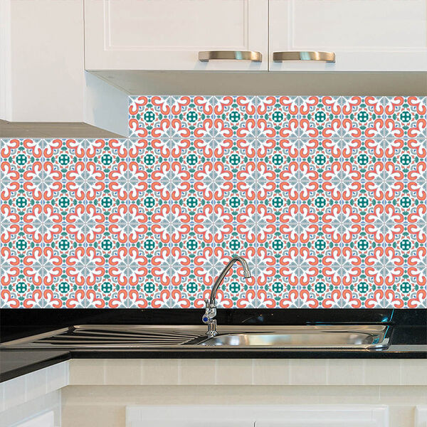 Adesivo De Azulejo - Azulejo Português - 20cm X 20cm - 24un -