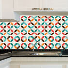 Adesivo De Azulejo - Círculos - 20cm X 20cm - 24un - 025azme