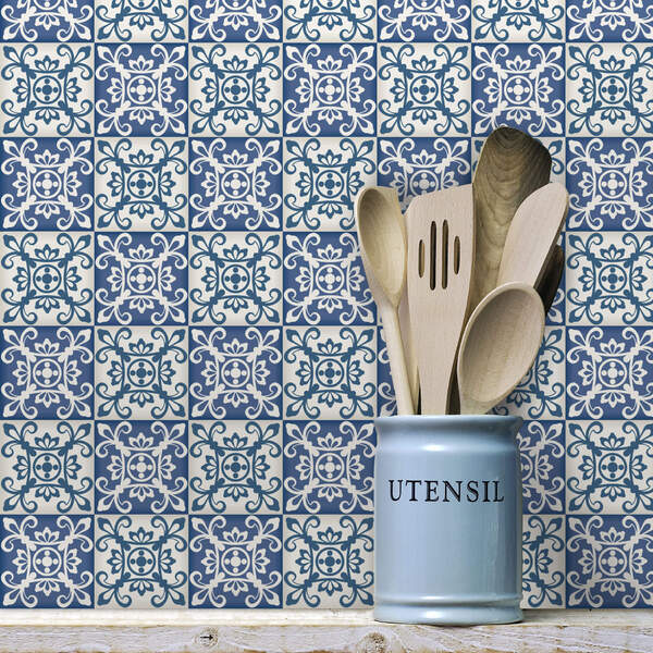 Adesivo de Azulejo Coimbra 10x10 cm com 50un