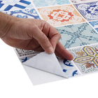 Adesivo de Azulejo Colorido 45x200cm Con-Tact