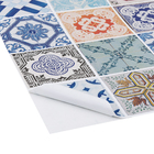 Adesivo de Azulejo Colorido 45x200cm Con-Tact