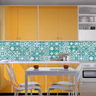 Adesivo de Azulejo Colorido Domini 15x15 cm com 18un