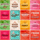 Adesivo De Azulejo - Cozinha - 10cm X 10cm - 16un - 398azpe