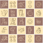 Adesivo de Azulejo Cozinha Hora do Café 15x15cm com 36un