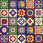Adesivo de Azulejo Cozinha Mexicano 20x20cm 24un