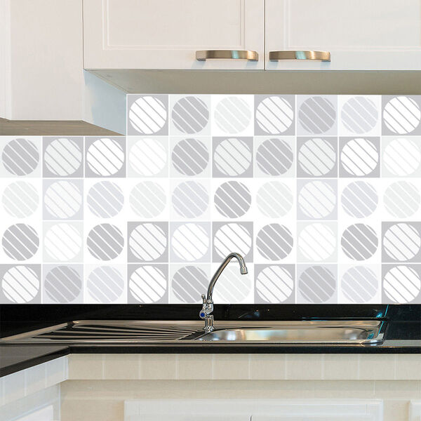 Adesivo De Azulejo - Fichas - 20cm X 20cm - 24un - 090azme