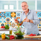 Adesivo de Azulejo Hidráulico Barcelona 10x10cm com 100un