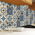 Adesivo de Azulejo Hidráulico Braga 15x15 cm com 36un