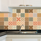 Adesivo De Azulejo - Ladrilho Hidráulico - 20cm X 20cm - 24un