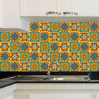 Adesivo De Azulejo - Ladrilho Hidráulico - 20cm X 20cm - 24un