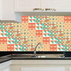 Adesivo De Azulejo - Ladrilho Hidráulico - 20cm X 20cm - 24un