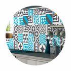 Adesivo De Azulejo Mix Peniche - Mix Peniche Azul