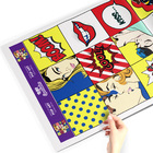 Adesivo de Azulejo Pop Art 15x15 cm com 18un