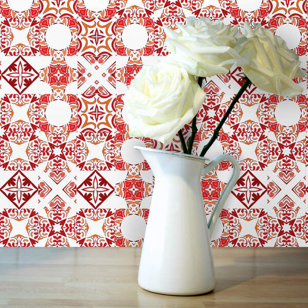 Adesivo de Azulejo Santana 15x15 cm com 18un