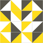 Adesivo De Azulejo Triângulo 60x120cm