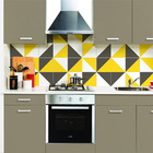 Adesivo De Azulejo Triângulo 60x120cm