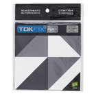 Adesivo de Azulejo Urban Preto 20x20cm